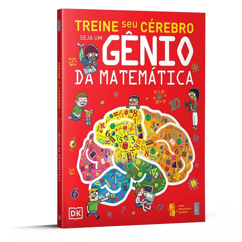 Livro - Treine seu cérebro: Seja um gênio da matemática
