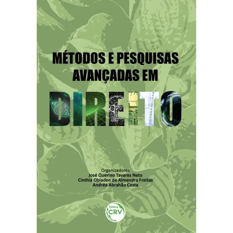 Livro - Métodos e pesquisas avançadas em Direito