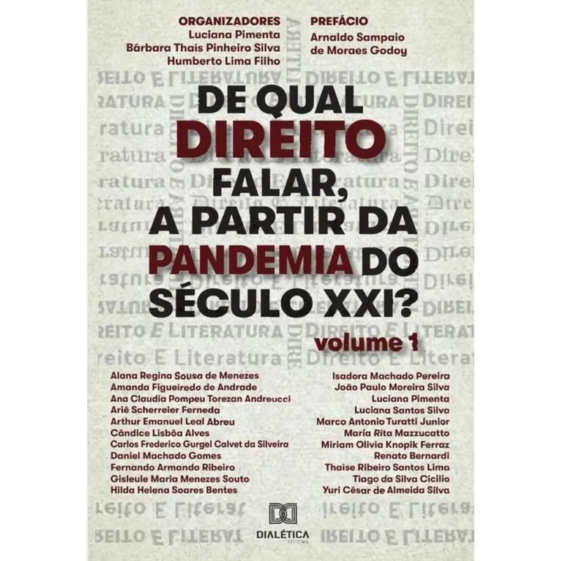 De qual direito falar, a partir da pandemia do século xxi? (Volume 1)-Português
