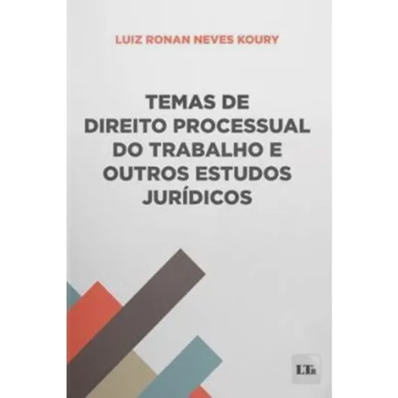 Temas de direito processual do trabalho E outros estudos jurídicos