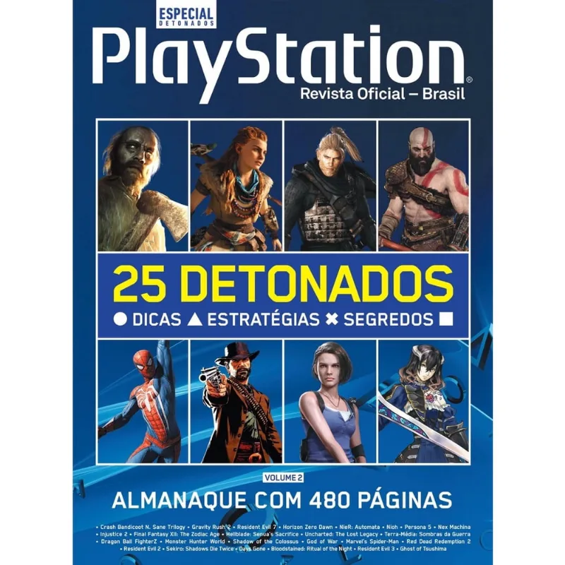 Livro - Almanaque PlayStation de Detonados ¿ Volume 2 Livro - Almanaque PlayStation de Detonados - Volume 2