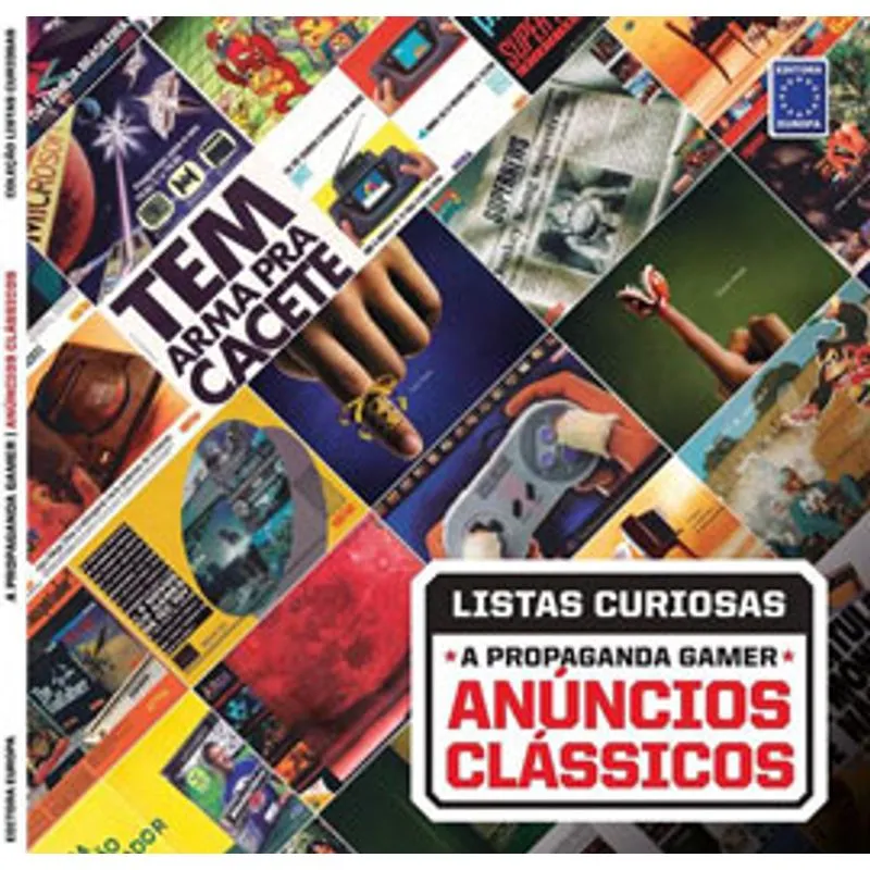 COLEÇÃO LISTAS CURIOSAS - A PROPAGANDA GAMER: ANÚNCIOS CLÁSSICOS
