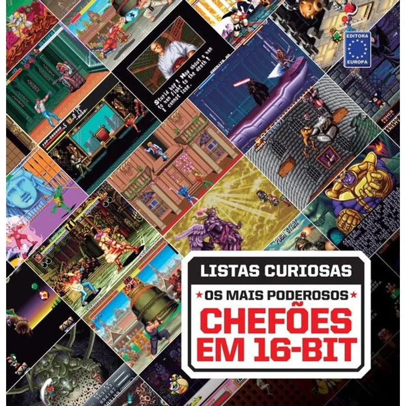 COLEÇÃO LISTAS CURIOSAS - OS MAIS PODEROSOS CHEFÕES EM 16-BIT