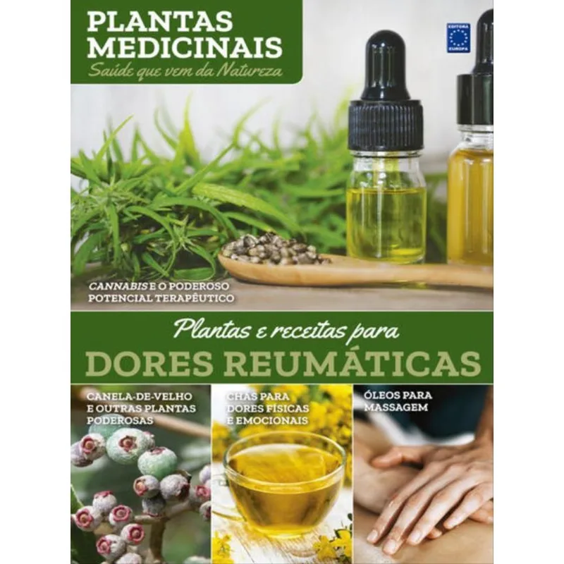 PLANTAS MEDICINAIS VOLUME 10: PLANTAS E RECEITAS PARA DORES REUMÁTICAS