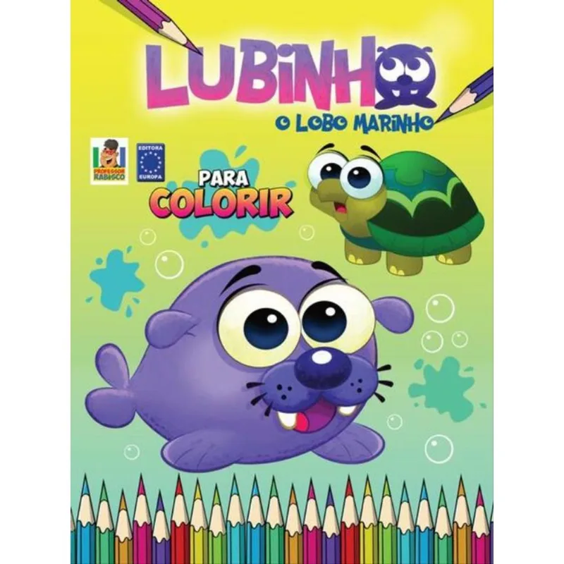 LUBINHO, O LOBO MARINHO - LIVRO PARA COLORIR