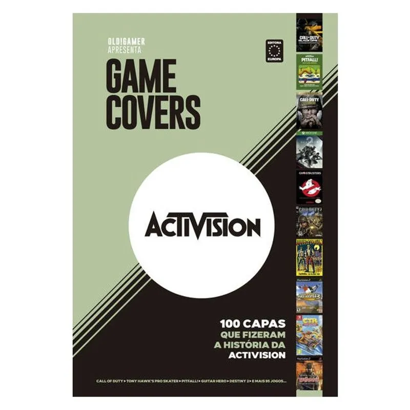 GAME COVERS - EVOLUÇÃO DAS MARCAS: ACTIVISION