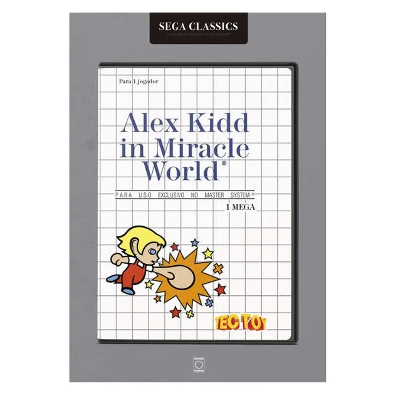 ALEX KIDD IN MIRACLE WORLD - SEGA CLASSICS - SUPERDETONADO OLD!GAMER