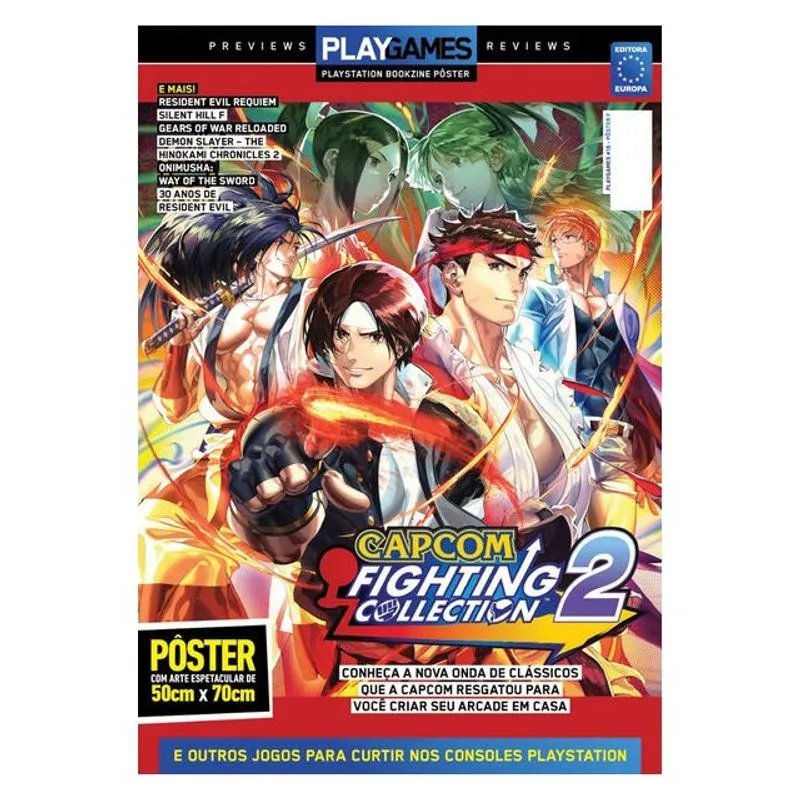 CAPCOM FIGHTING COLLECTION 2 - SUPERPÔSTER PLAYGAMES
