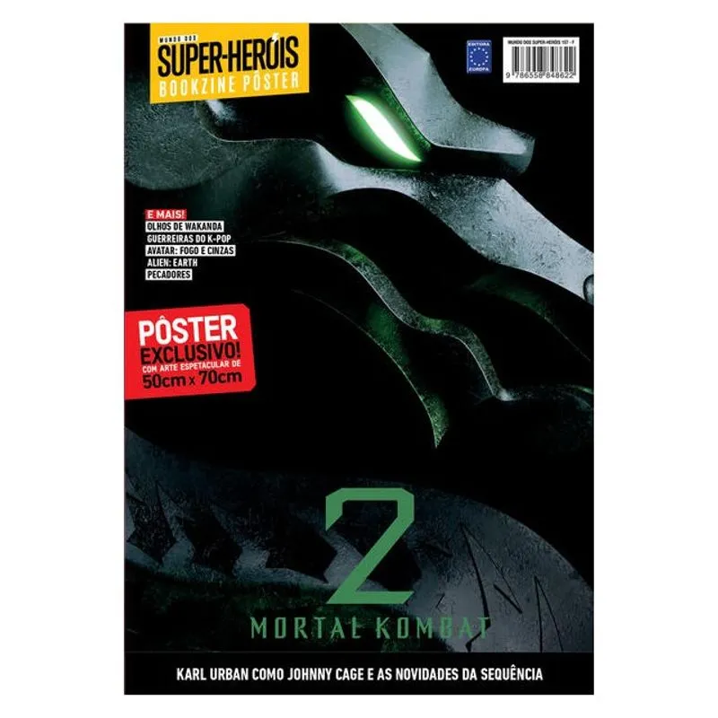 MORTAL KOMBAT 2 - SUPERPÔSTER MUNDO DOS SUPER-HERÓIS