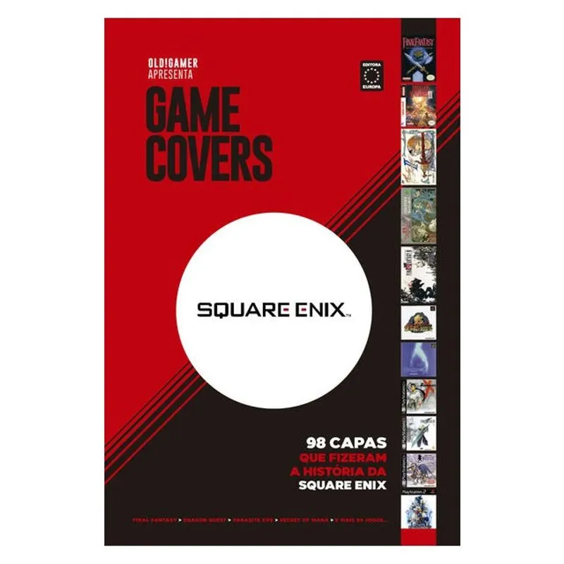 GAME COVERS - EVOLUÇÃO DAS MARCAS: SQUARE ENIX