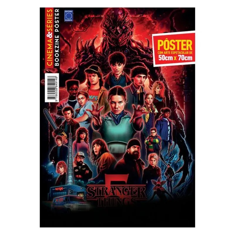 STRANGER THINGS 5 - SUPERPÔSTER CINEMA E SÉRIES