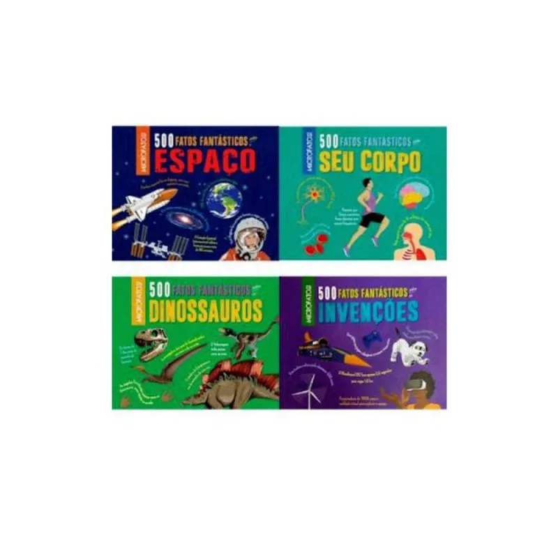 500 fatos fantasticos - kit