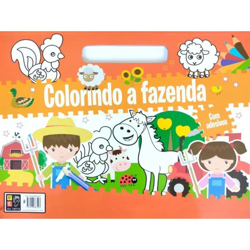 COLORINDO - A FAZENDA COM ADESIVOS