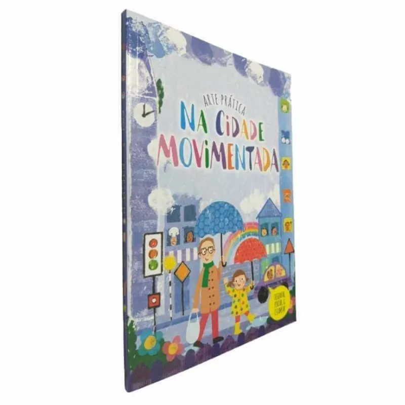 Livro Artes Práticas Para Criança Desenhar Pintar E Estampar
