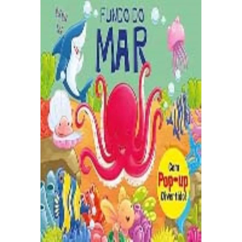Livro Pop-up Divertido - Fundo Do Mar