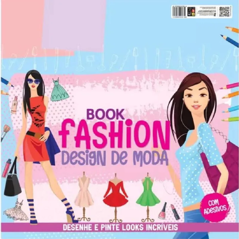 Book Fashion: Design De Moda - Capa Azul