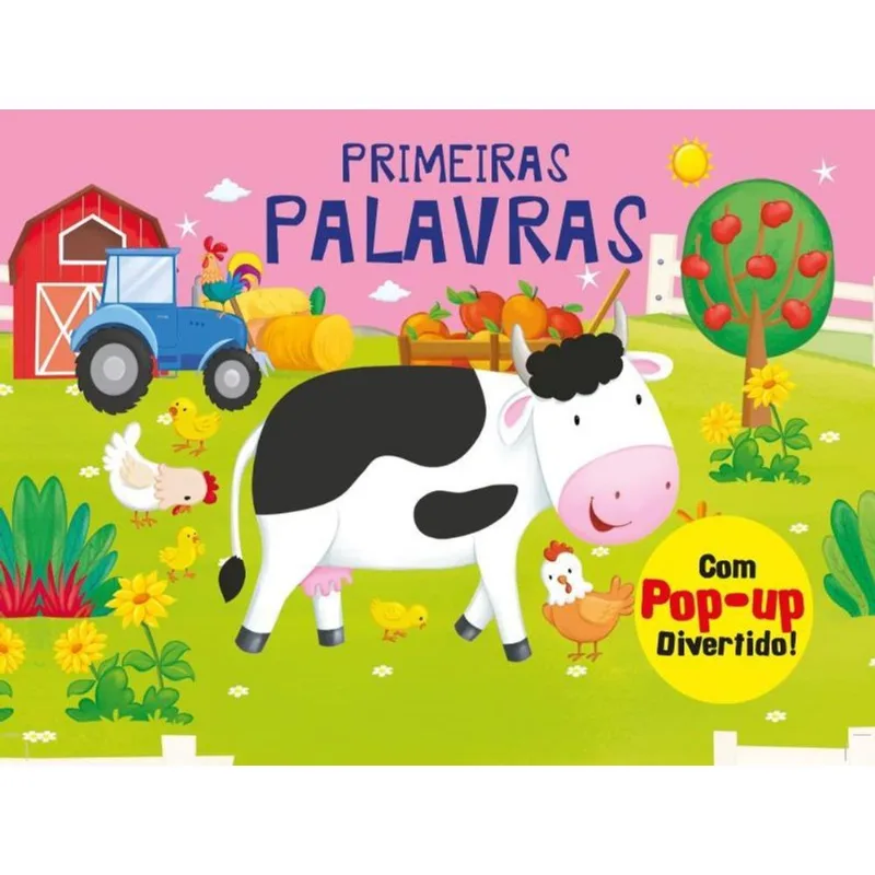 PRIMEIRAS PALAVRAS - LIVRO POP-UP DIVERTIDO