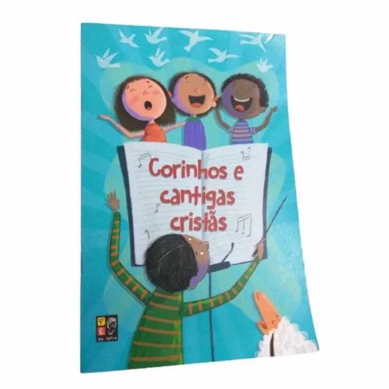 Livro Infantil Corinhos E Cantigas Cristãs Para Ler E Ouvir