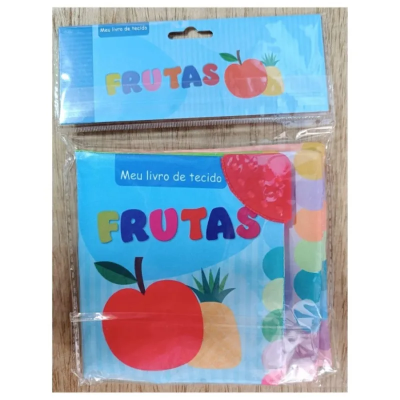 Meu livro de tecido - frutas