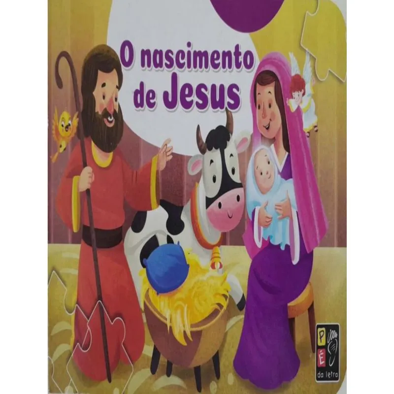 Livro Quebracabeca O Nascimento De Jesus