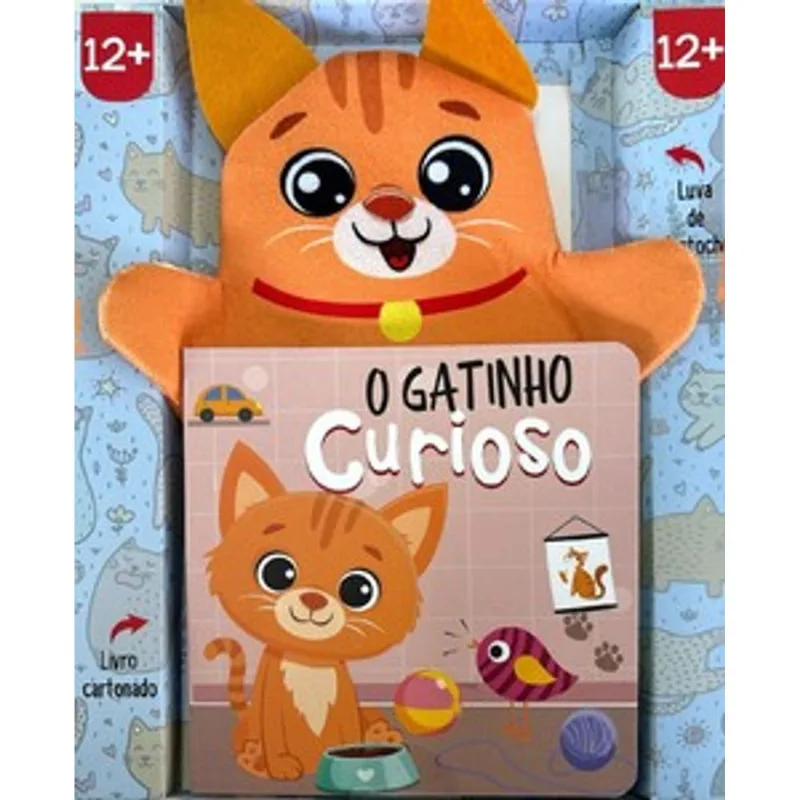 Livro Fantoche - o Gatinho Curioso