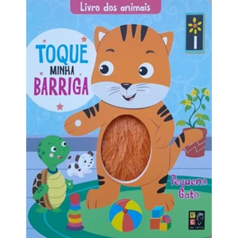 Livro dos Animais - Toque Minha Barriga - Gato