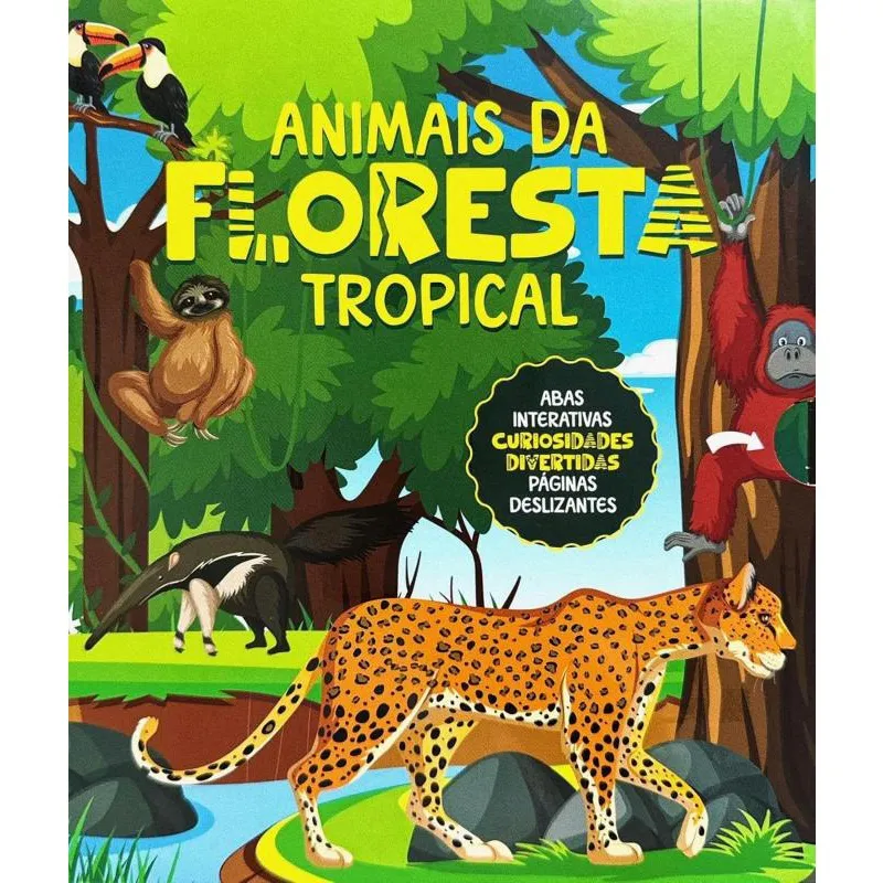 Coleção Abas Curiosas - Animais da Floresta Tropical