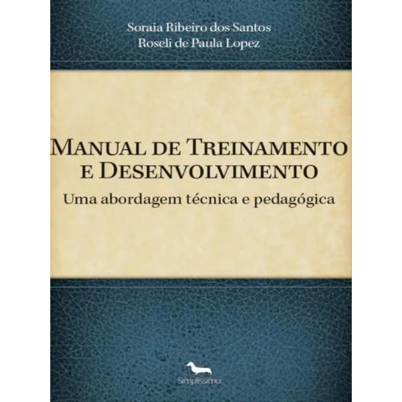 MANUAL DE TREINAMENTO E DESENVOLVIMENTO
