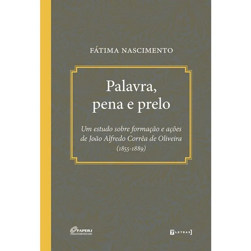 PALAVRA, PENA E PRELO