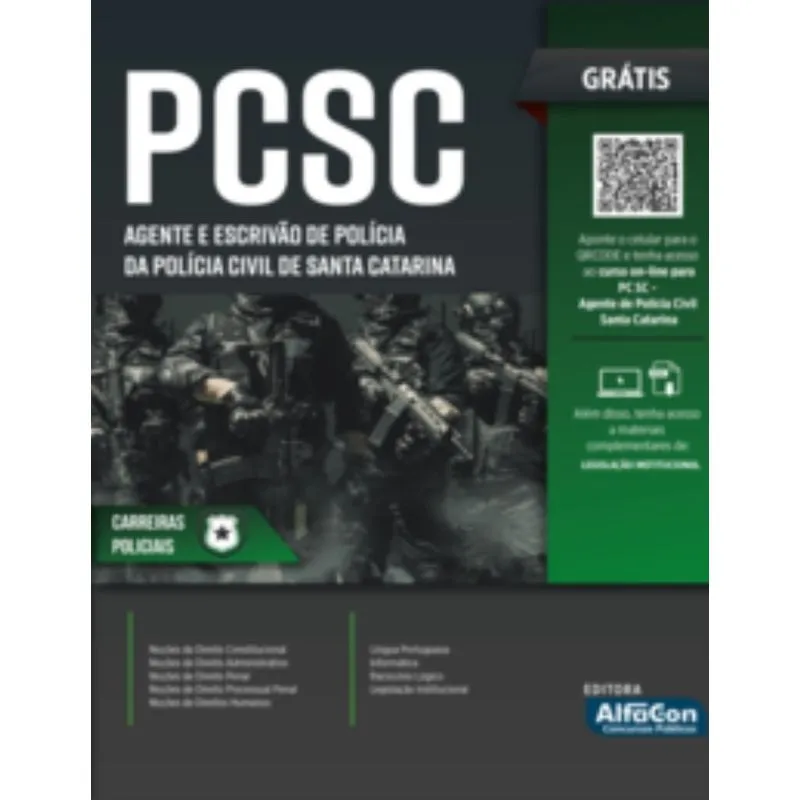 Agente E Escrivão De Polícia Civil Da Polícia Civil Desanta Catarina - Pcsc