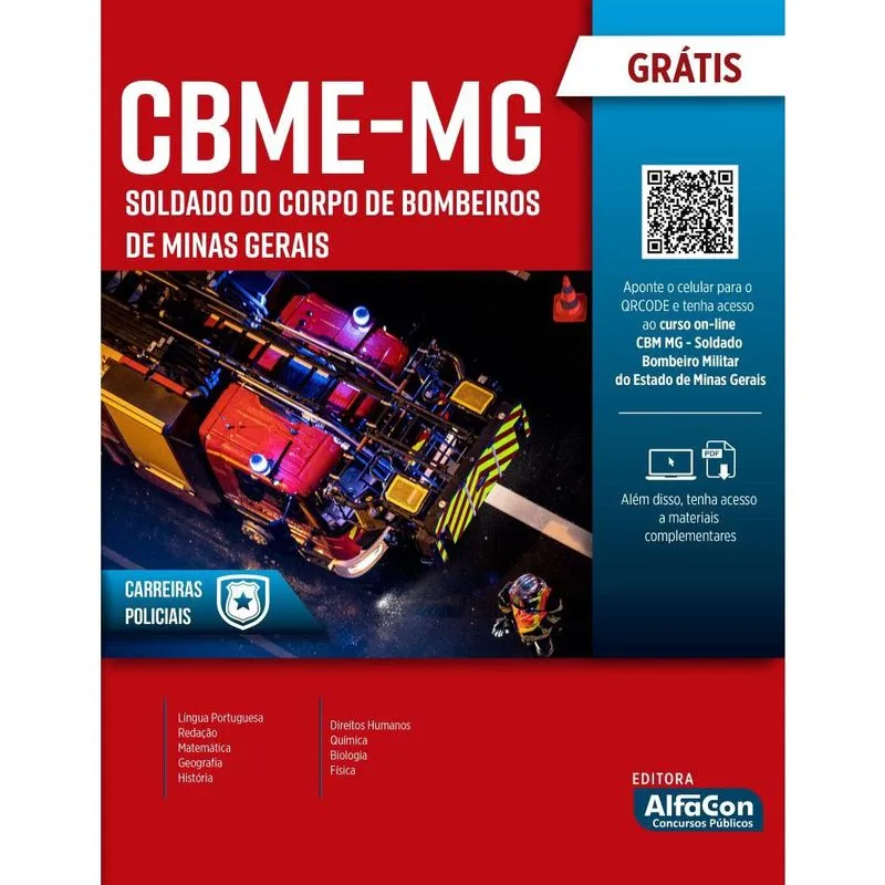 Apostila Soldado do Corpo de Bombeiros Militar de Minas Gerais - cbm-mg