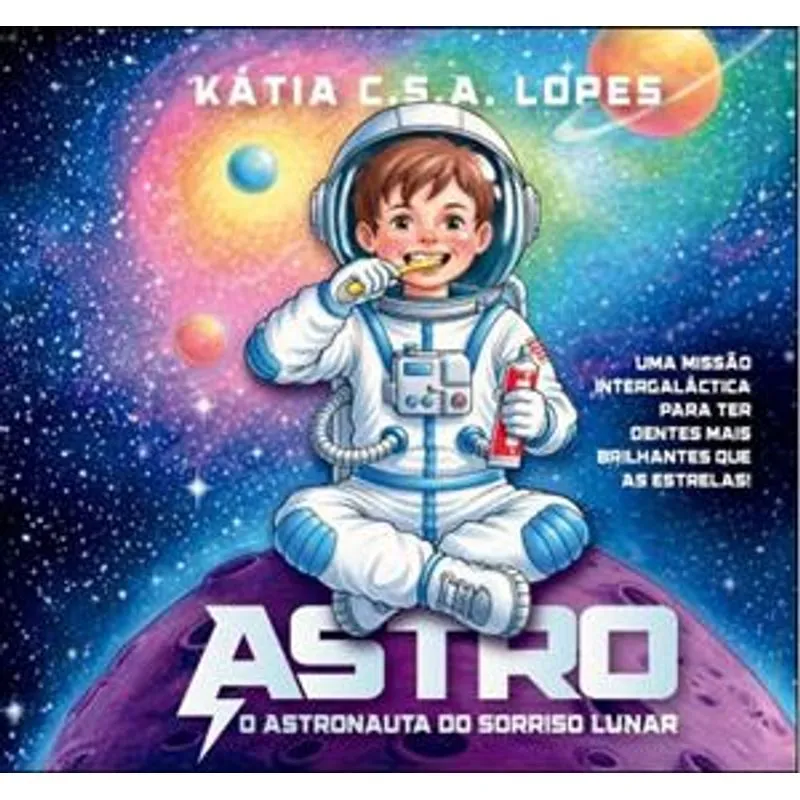 Astro — o Astronauta do Sorriso Lunar