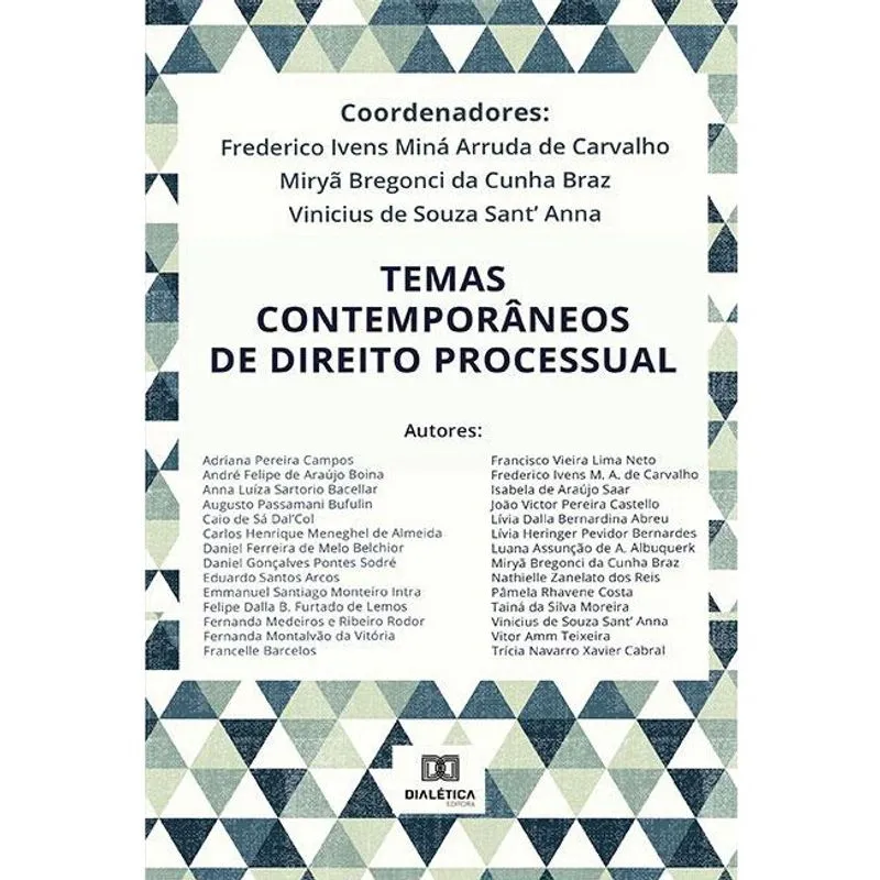 Temas Contemporâneos de Direito Processual