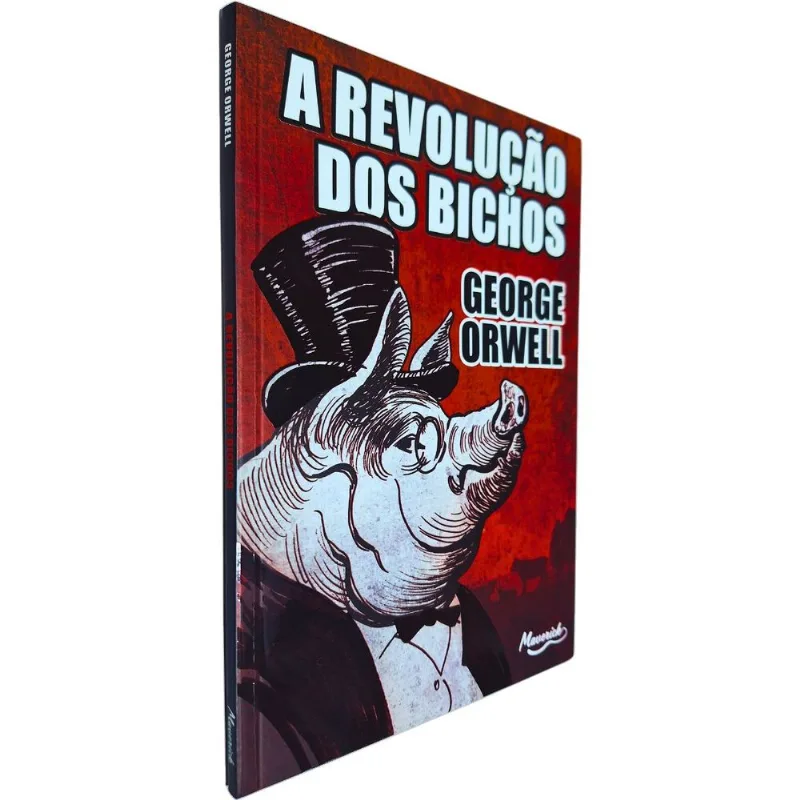 Livro Físico A Revolução Dos Bichos George Orwell Editora Maverick