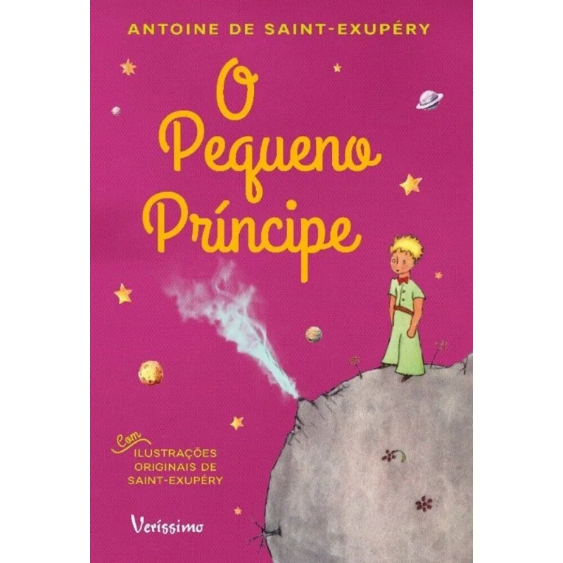 O Pequeno Príncipe - Capa Dura (rosa)