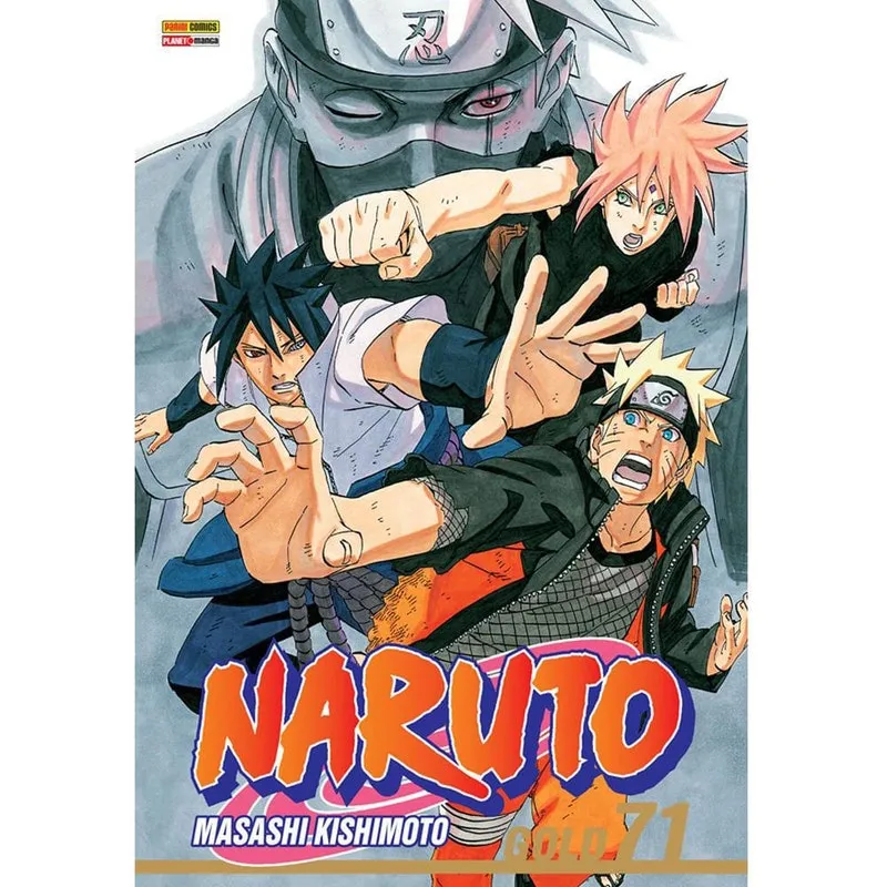 Livro Naruto Gold - Volume 71