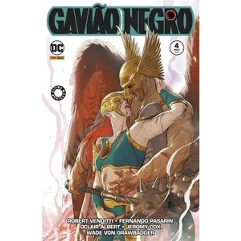 Hq: Gavião Negro Vol.04 Panini (Capa Provisória)