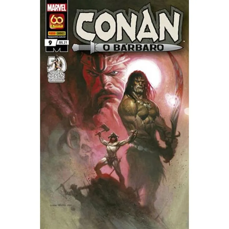Livro Conan, O Bárbaro - Volume 09