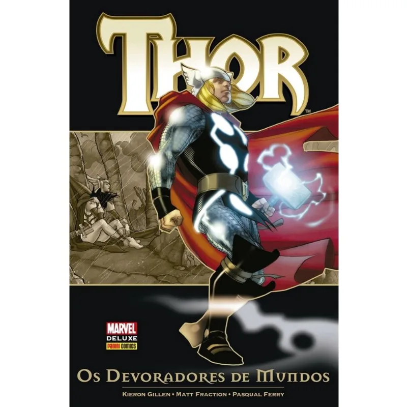 Livro - Thor: Os Devoradores de Mundos: Marvel Deluxe