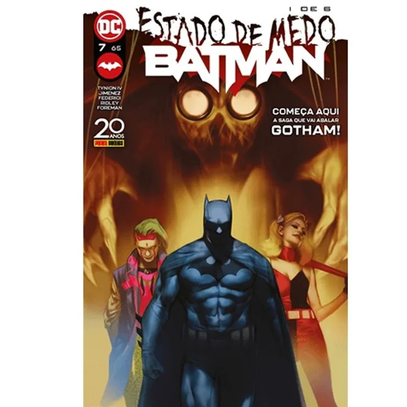 Hq: Batman, Estado de medo - Vol.7 Panini