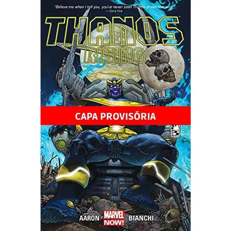 Livro - A Ascensão de Thanos: Marvel Essenciais