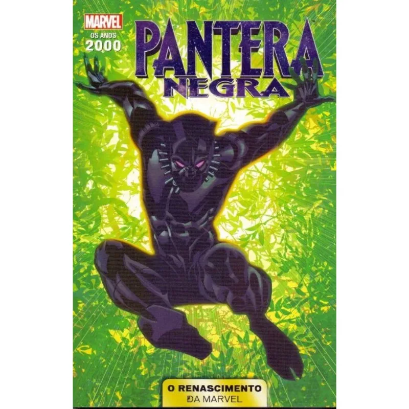 Anos 2000 Renascimento Marvel Vol 02 Pantera Negra