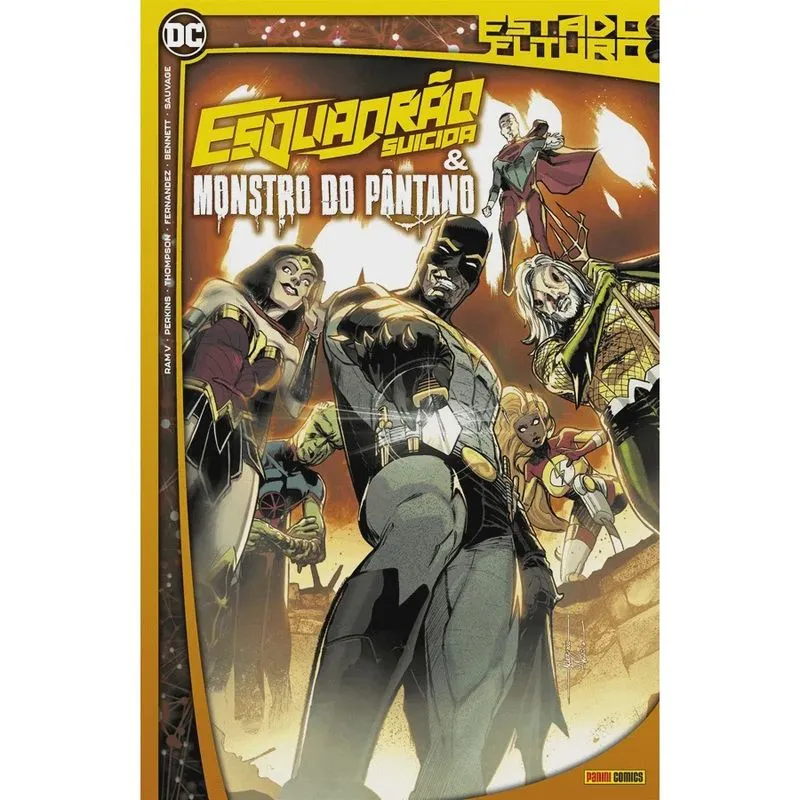 Esquadrao Suicida E Monstro Do Pantano