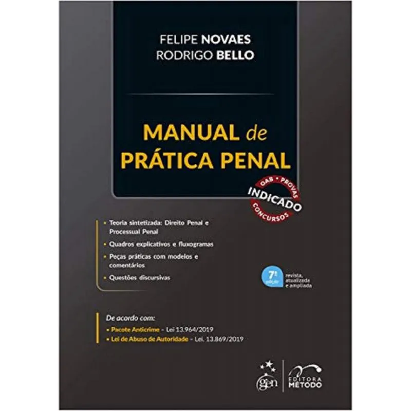 Manual de Prática Penal - 7ª Edição (2021)