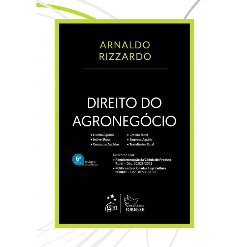 Livro Direito Do Agronegócio
