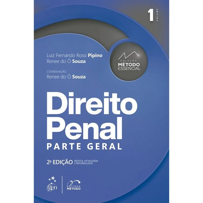 Livro - Coleção Método Essencial - Direito Penal - Parte Geral - Vol. 1