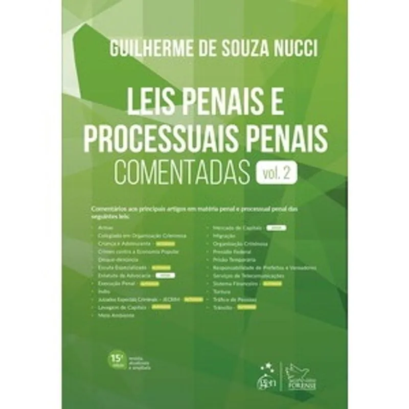 Leis penais e processuais penais comentadas