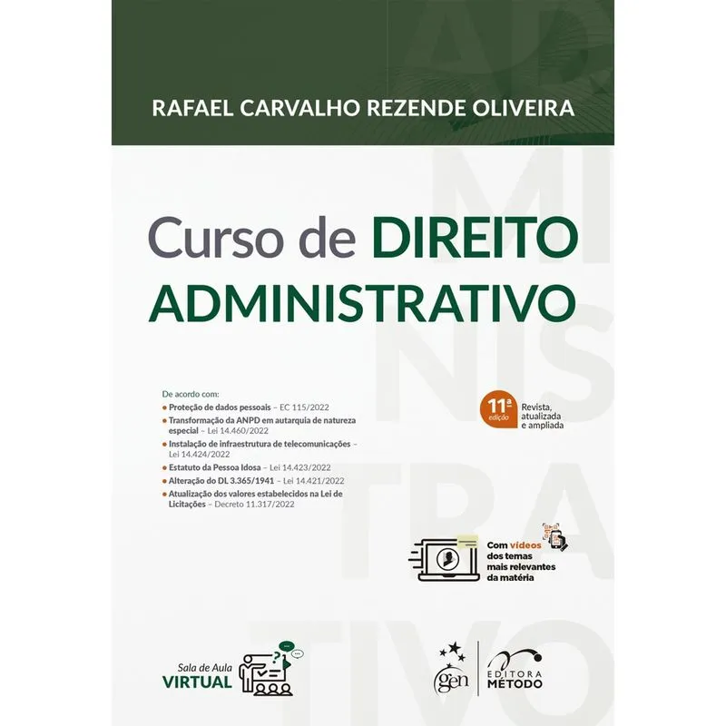 Livro - Curso de Direito Administrativo