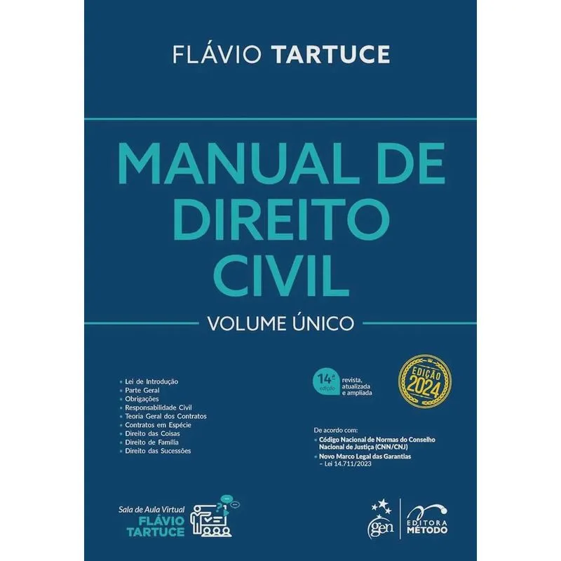 Manual De Direito Civil - Volume Único - Tartuce