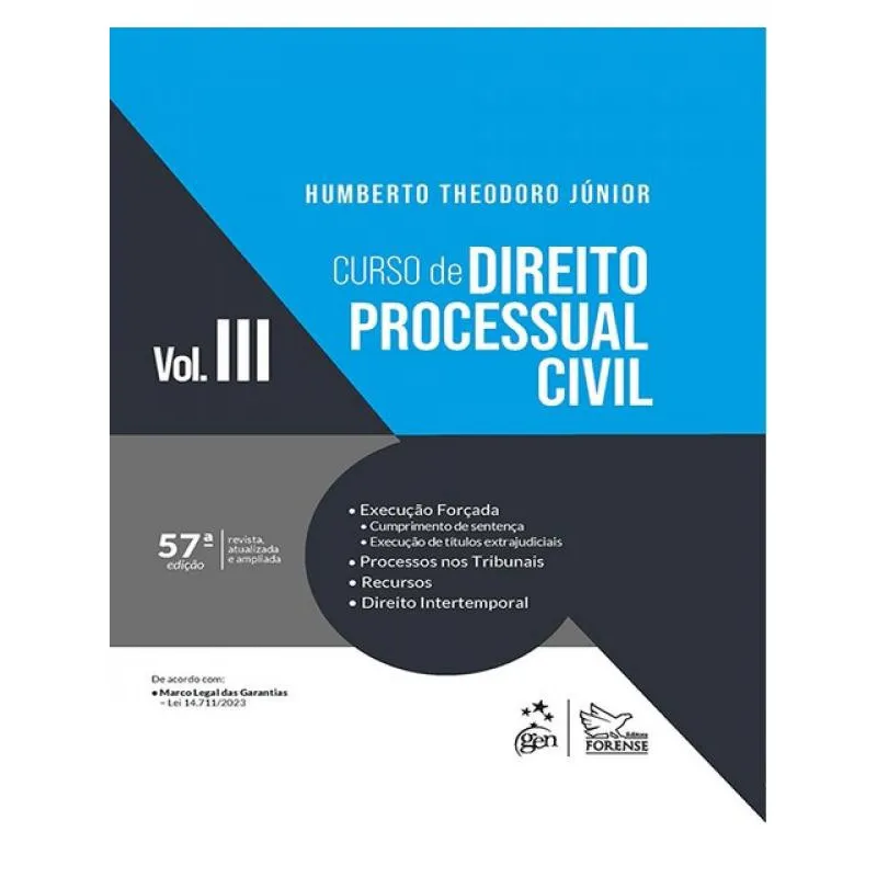 Curso de direito processual civil - vol. 3